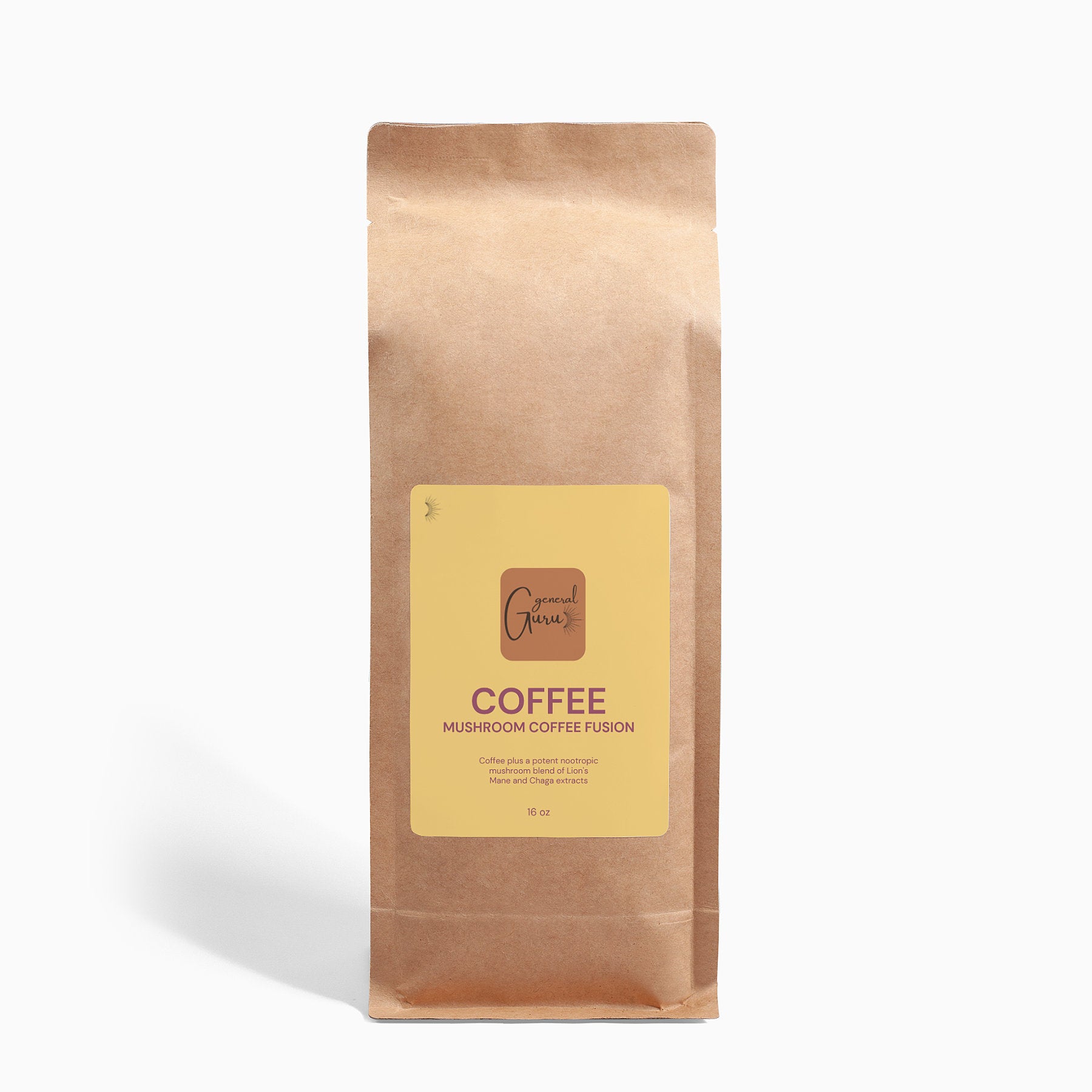 Awaken Your Mind and Body - Immerse yourself in the fusion of Lion’s Mane & Chaga in our Mushroom Coffee. Experience the energizing blend of coffee and natural mushroom goodness.